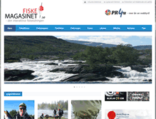 Tablet Screenshot of fiskemagasinet.se